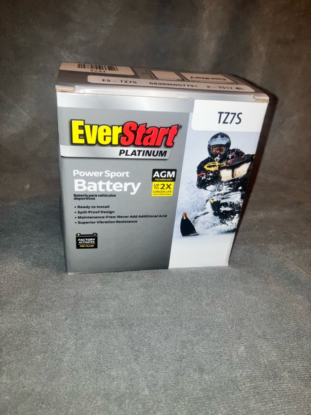 EverStart Platinum TZ7S Power Sport Battery Brand New w/ Warranty